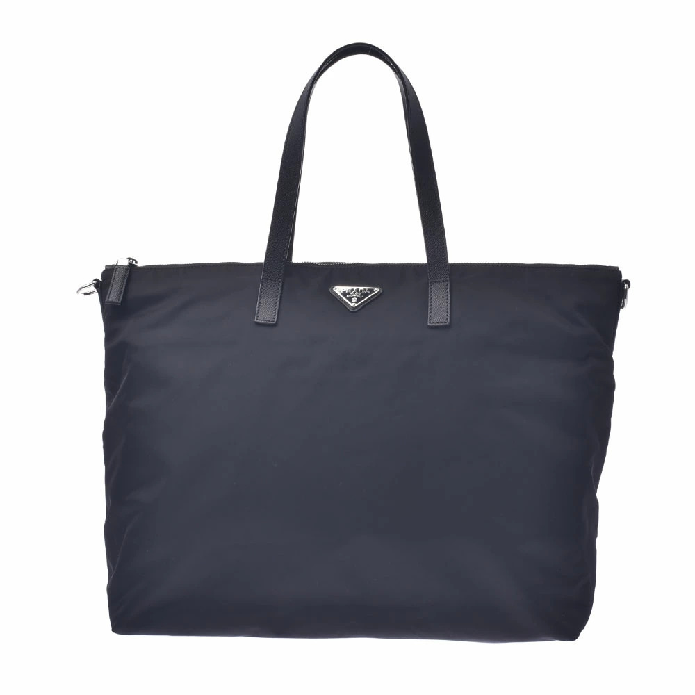PRADA Bag Black Leather Handbag